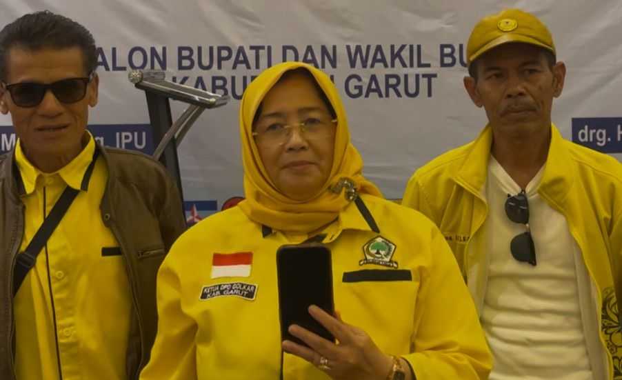 Ketua Golkar Garut, Euis Ida Wartiah Kerahkan Kekuatan untuk Syakur-Putri untuk Kemenangan Pilkada Garut